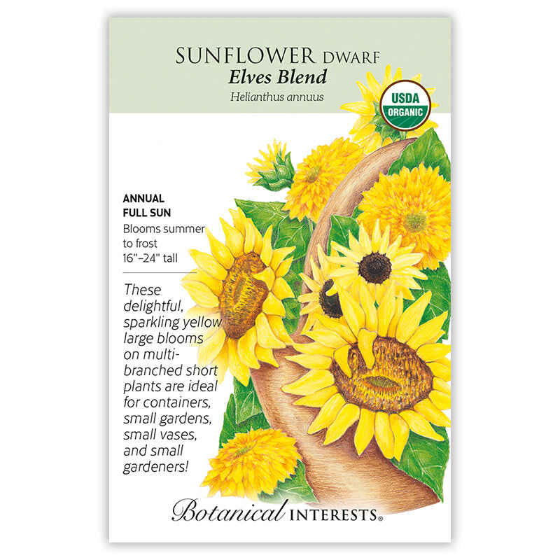 Elves Blend Dwarf Sunflower Seeds