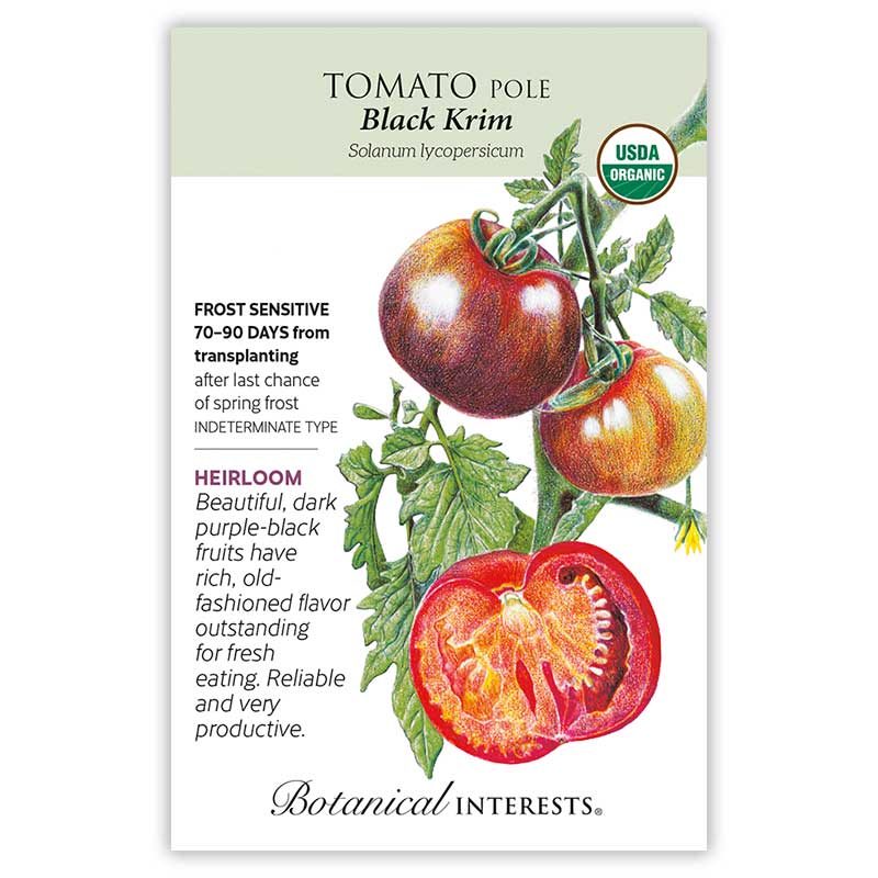 Black Krim Pole Tomato Seeds