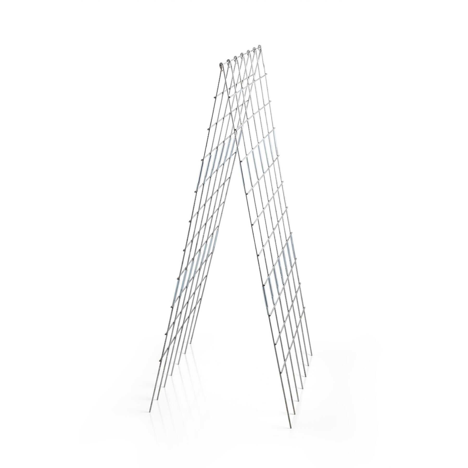 Folding A-Frame Trellis Support For Plants