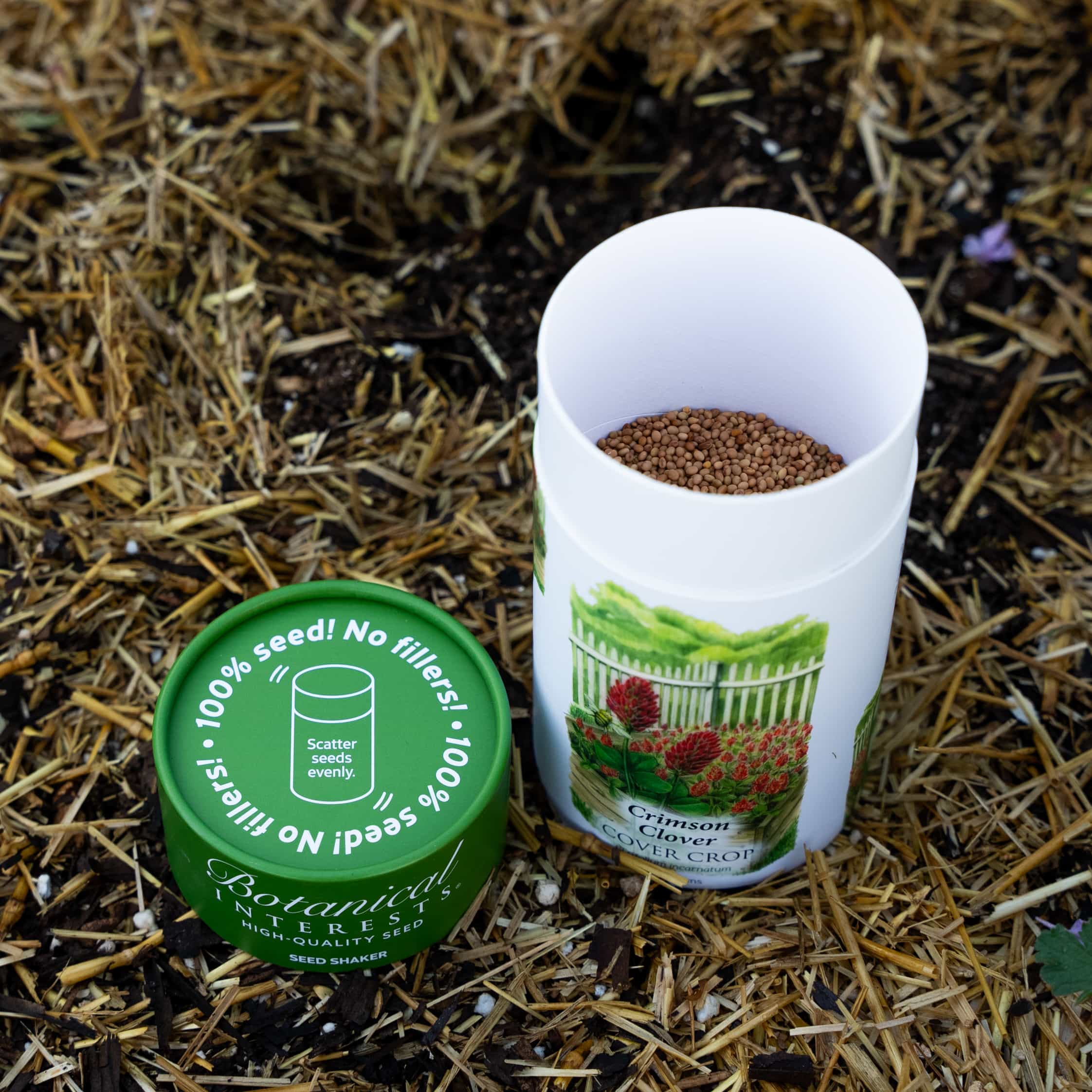 Cover Crop Crimson Clover Seed Shaker