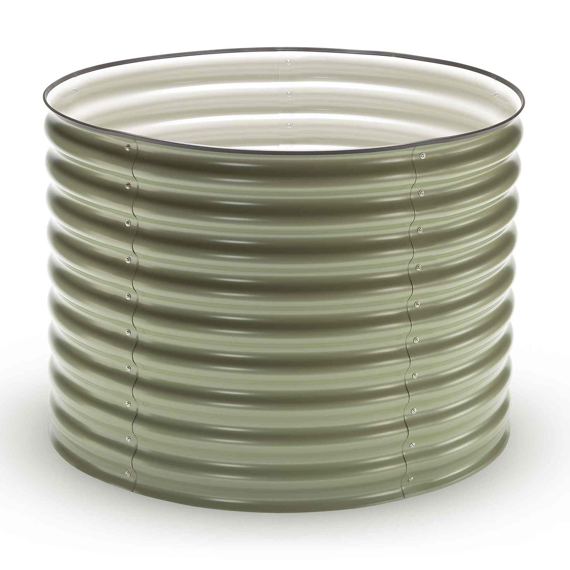 Round Metal Raised Garden Bed Kit - 29” Extra Tall